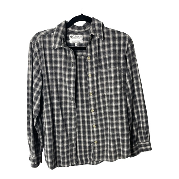 Columbia Other - Columbia Men’s Plaid Long Sleeve Button Down Shirt | Gray | M